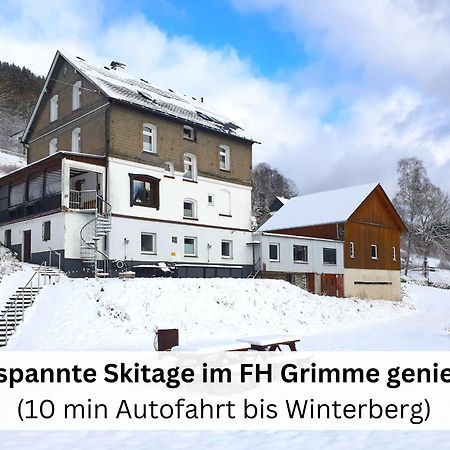 Ferienhaus Grimme - 350M2, 18 Betten - Mit Indoorspielplatz, Pool, Grosser Terrasse, Grill, Sauna, Kicker, Dart, Uvm - Ideal Fuer Familien Schmallenberg Ngoại thất bức ảnh
