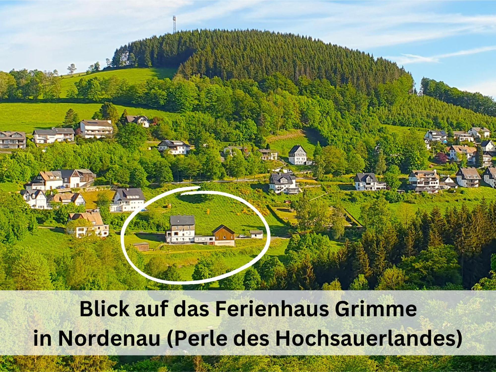 Ferienhaus Grimme - 350M2, 18 Betten - Mit Indoorspielplatz, Pool, Grosser Terrasse, Grill, Sauna, Kicker, Dart, Uvm - Ideal Fuer Familien Schmallenberg Ngoại thất bức ảnh